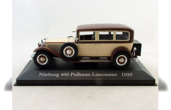 MERCEDES-BENZ Nurburg 460 Pullman-Limousine (1929), Mercedes-Benz Offizielle Modell-Sammlung 30, коричневый