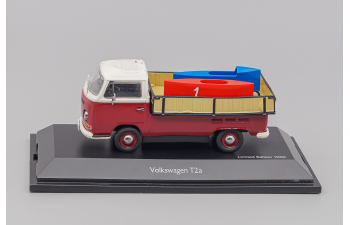 (Уценка!) VOLKSWAGEN T2a + Seifenkisten, dark red / beige