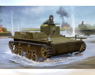 Сборная модель Танк Soviet T-38 Amphibious Light Tank