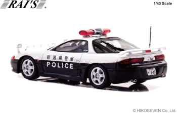 MITSUBISHI GTO Twin Turbo MR (Z15A) *Hjgh Way Police Car Niigata 357* (1994), black / white