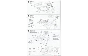 Сборная модель German Tank Panzerkampfwagen IV Ausf.F & Motorcycle Set "North Africa"