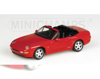 PORSCHE 968 Cabriolet (1994), red