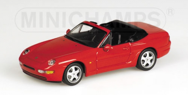 PORSCHE 968 Cabriolet (1994), red