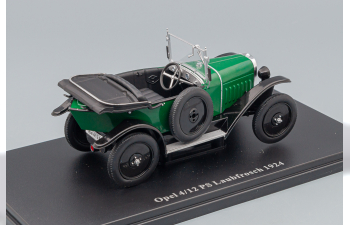 OPEL 4/12 PS (1924), grün/schwarz