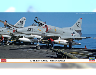 Сборная модель Самолет A-4E SKYHAWK "USS MIDWAY"