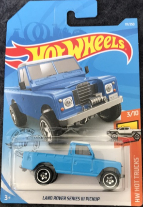 LAND ROVER Series III Pickup, light blue 