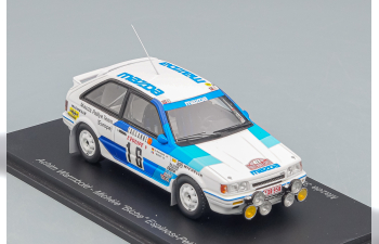 MAZDA 323 No 16 Monte Carlo A.Warmbold (1986), white