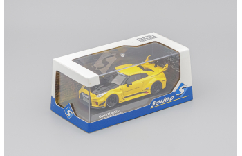 NISSAN Gt-r (r35) Lb Works Silhouette Coupe (2019), yellow / black