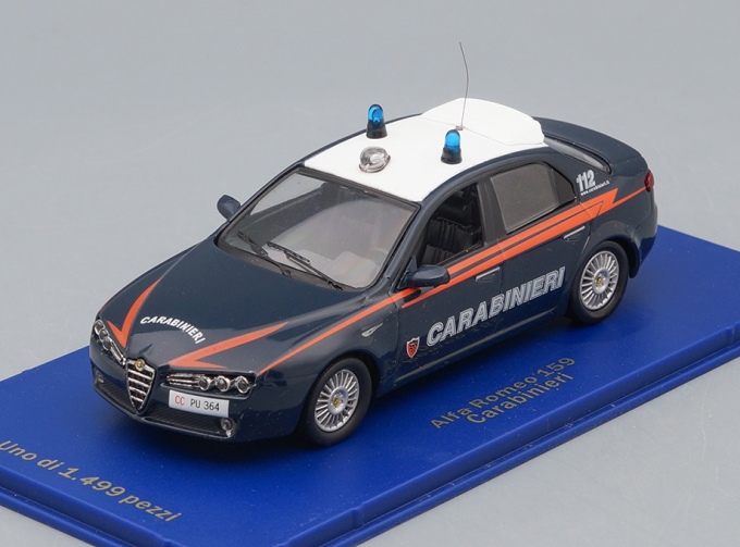 ALFA ROMEO 159 Carabinieri, dark blue / white