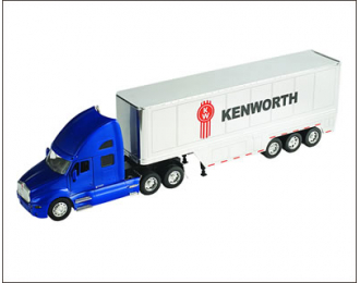 KENWORTH T2000 трейлер контейнер 1:32, синий