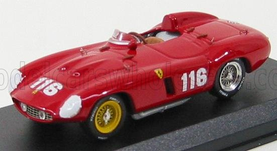 FERRARI 857 Monza N116 Targa Florio (1955) Castellotti-manzon, red