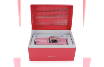 G.ANDERSON Rolls Royce Thunderbirds - Lady Penelope's Fab 1 - Coffret Box, Pink