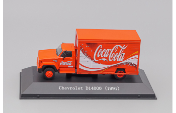 CHEVROLET D14000 Truck Cassonato Coca-cola 1991, red