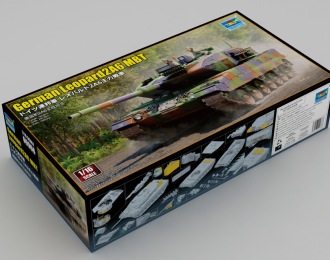 Сборная модель немецкий танк Leopard 2 A6