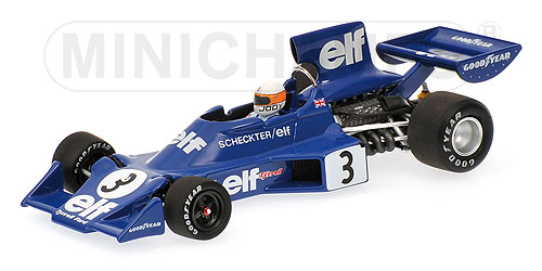 TYRRELL Ford 007/1 With Engine (Jody Scheckter) 1974, blue