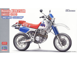 Сборная модель HONDA Xlr 250r (md22) Motard Custom 1991