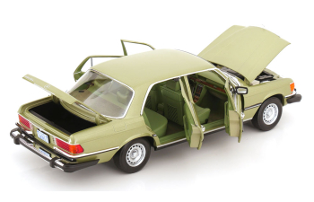 MERCEDES-BENZ 450 SEL 6.9 W116 J R Ewing Dallas TV Series (1979), light green-metallic