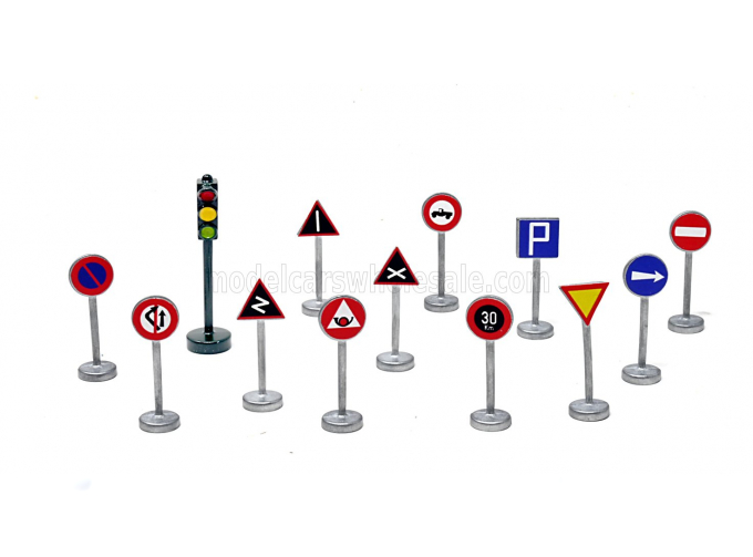 ACCESSORIES Segnali Stradali + Semaforo - Traffic Signs And Traffic-lights, /