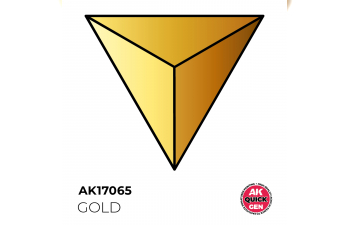 Краска акриловая QUICK GEN - Золото / GOLD, 18мл