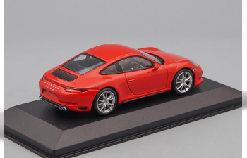 PORSCHE 911 (991.2) Carrera 4S (2017), red