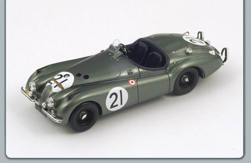 JAGUAR XK 120 21 LM 1951 R. Lawrie - I. Waller, gray