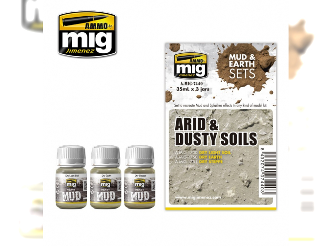 ARID & DUSTY SOILS (MUD & EARTH SETS)