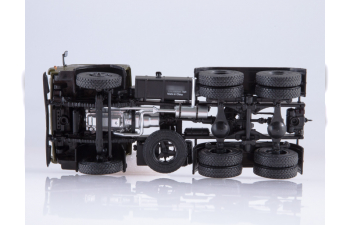 Камский грузовик 54112 с полуприцепом-цементовозом ТЦ-11, хаки / оранжевый