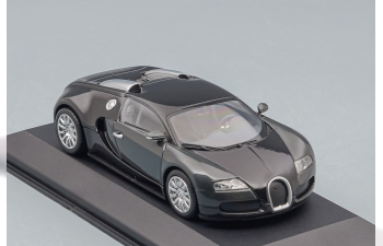 BUGATTI Veyron (2009), black metallic / grey metallic