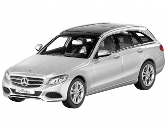 Mercedes-Benz C-Class T-Modell S205 Avantgarde (2014), silver