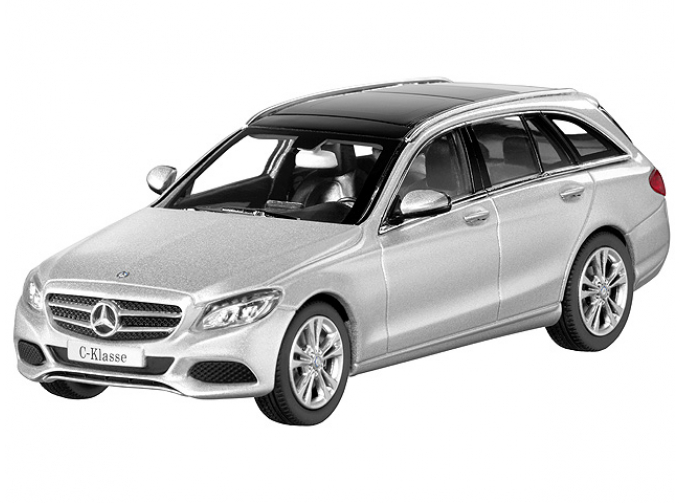 Mercedes-Benz C-Class T-Modell S205 Avantgarde (2014), silver