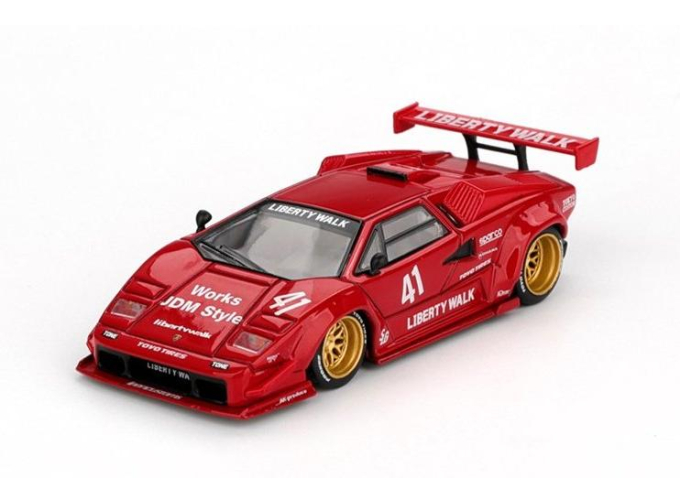 LAMBORGHINI Countach LB-Works #41 (2025), red