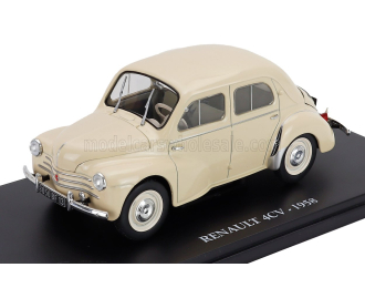 RENAULT 4cv (1958) - Con Vetrina - With Showcase, Beige