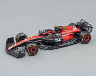 ALFA ROMEO F1 C43 Team Stake N24 Season (2023) Guanyu Zhou, Black Red