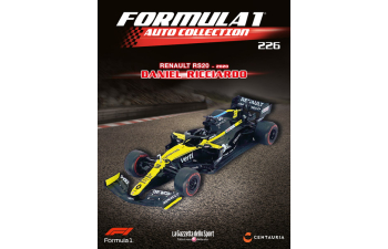 RENAULT F1 R.s.20 Team Renault Dp World №3 Season (2020) Daniel Ricciardo, Black Yellow