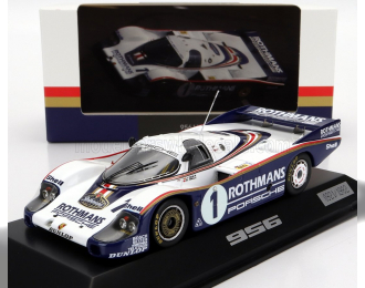 PORSCHE 956lh 2.6l F6 Twin Turbo Team Rothmans Porsche System №1 Winner 24h Le Mans (1982) J.Ickx - D.Bell, White Blue