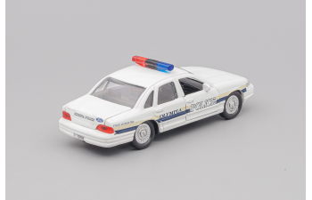 FORD Crown Victoria Olympia Police, white