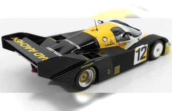 PORSCHE 956k Team Bad Aachen Schornstein Racing N 12 1000km Monza 1984 Merl - Schornstein, Black Yellow