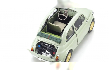 FIAT 500 D Cabriolet Open (1960), Verde Chiaro - Light Green