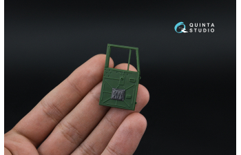 3D Декаль интерьера кабины КрАЗ-255Б (Roden) (малая версия)