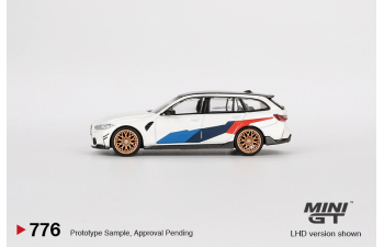 BMW M3 Touring (G81) M Performance 2023 (LHD) белый с черным