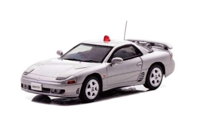 MITSUBISHI GTO Twin Turbo (Z16A) Masked Police Car, Silver Shizuoka
