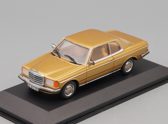 MERCEDES-BENZ 230CE Coupe (W123) 1976 GOLD METALLIC