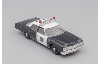 CHEVROLET Bel Air City of Norvich Police, Полицейские Машины Мира 25, black