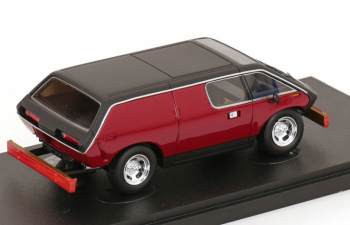 BRUBAKER Box (1972), red metallic / black