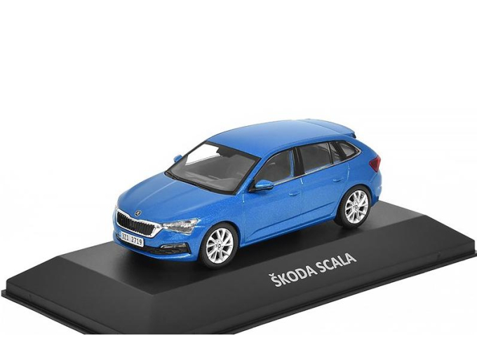 SKODA Scala, blue