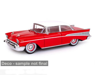 CHEVROLET Bel Air (1957), red/white