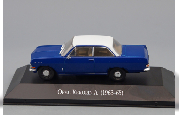 OPEL Rekord A (1963), blue / white
