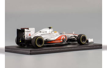 McLAREN MP4-27 №4 Monaco GP (Lewis Hamilton) 2012, silver