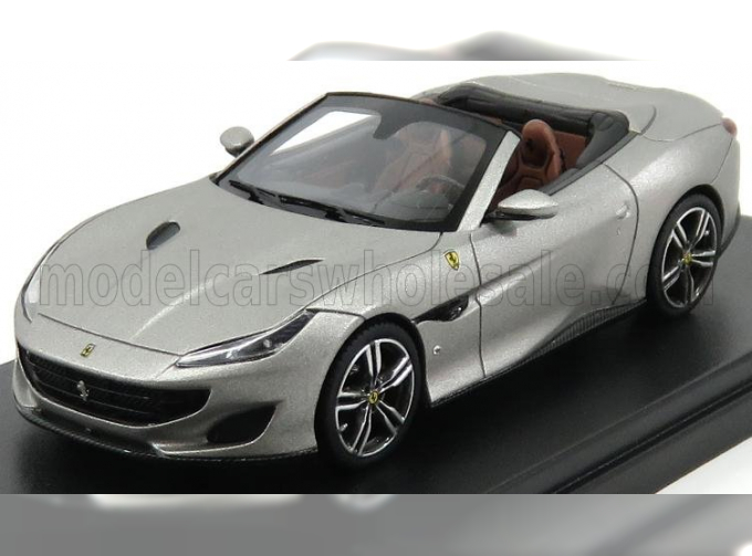 FERRARI Portofino Cabriolet Open 2017, Alluminio Opaco - Matt Grey