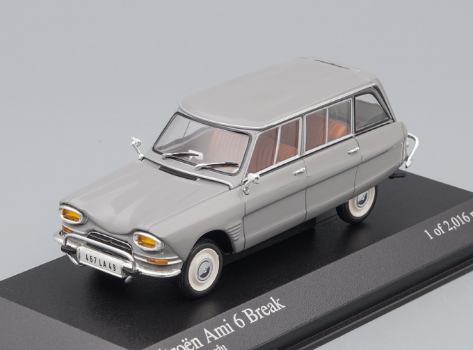 Citroen Ami 6 break 1967 grey